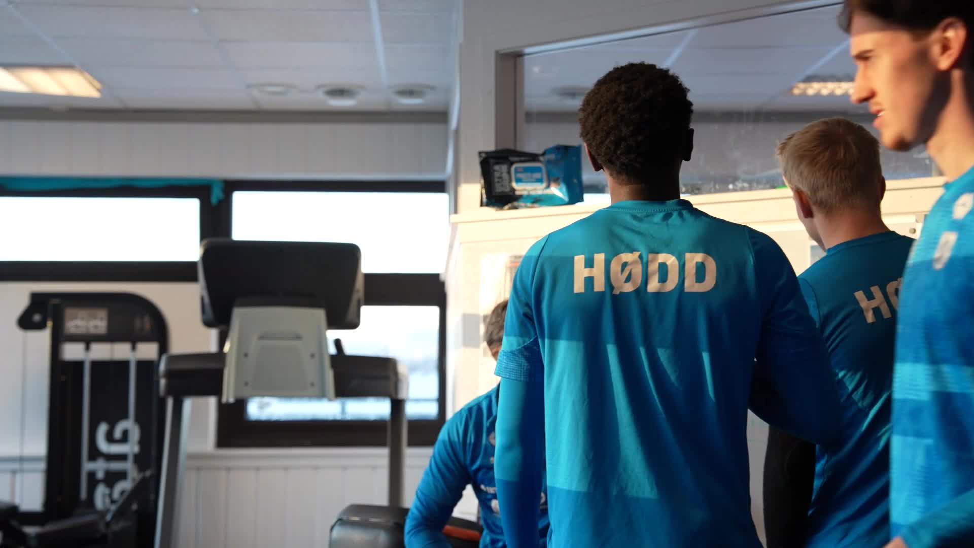 Årets første trening